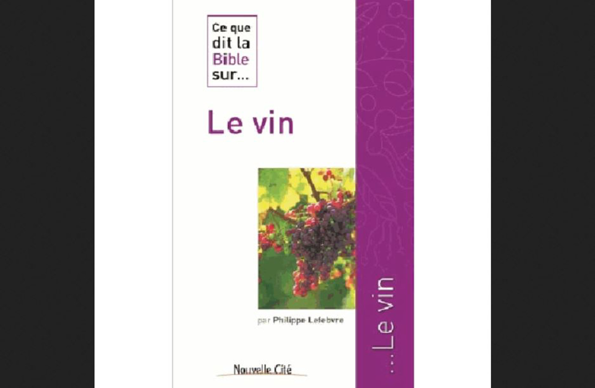 Ce que dit la Bible sur le vin Portail catholique suisse