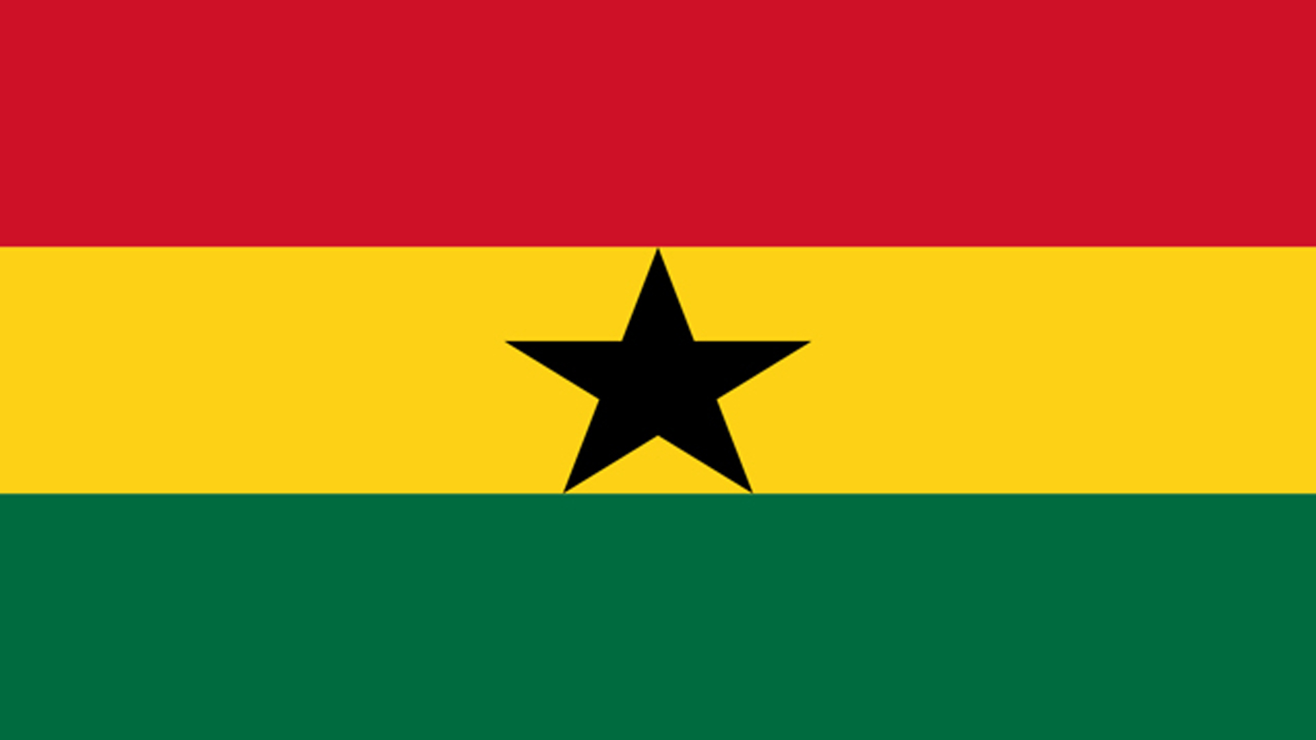 Le drapeau du Ghana (Photo: fr.gdefon.com)