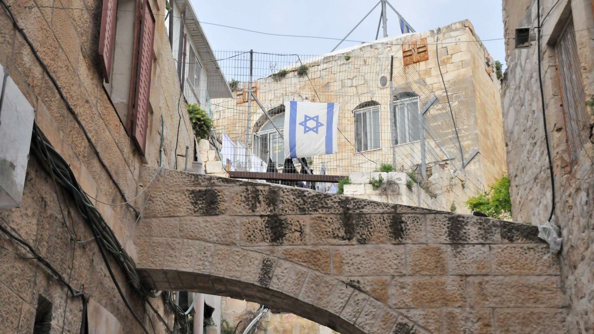 Colonisation juive en vieille-ville de Jérusalem | © Maurice Page 