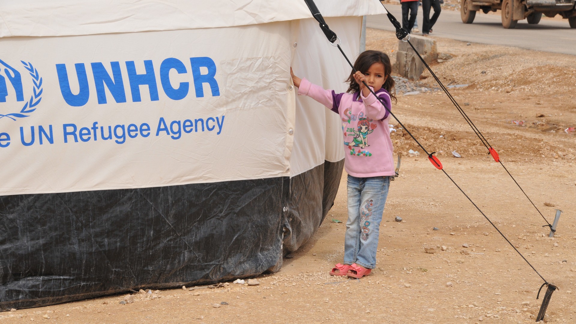 Petite réfugiée syrienne en Jordanie | © Maurice Page