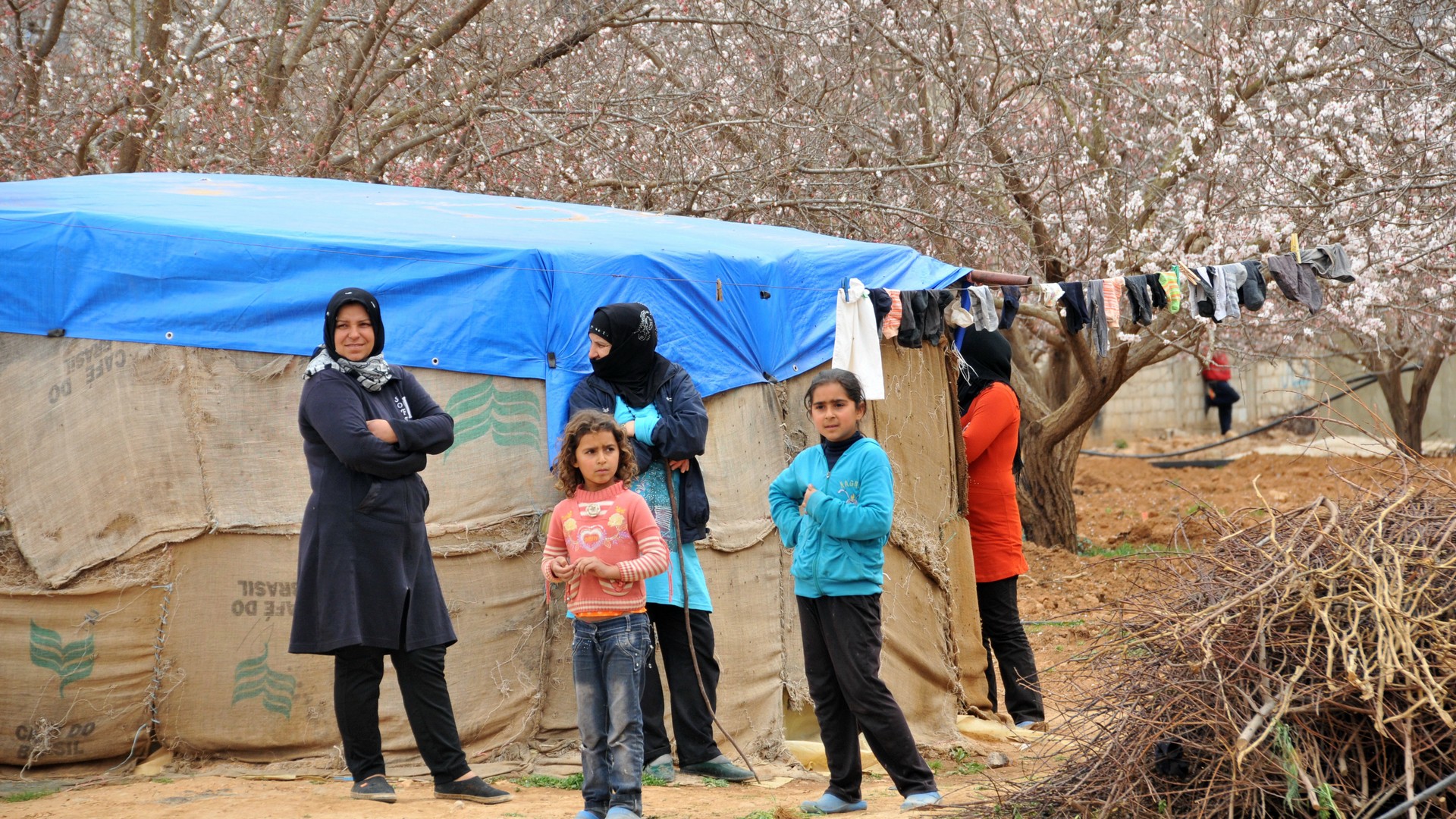 Réfugiés syriens dans  un camp de  la Bekaa, au Liban | © Maurice Page