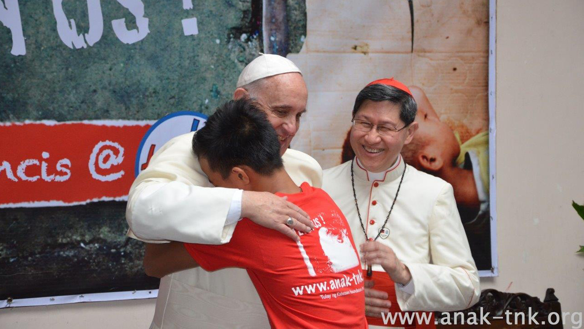 Le pape François a exaucé le voeu du Père Dauchez (Photo: Fondation Anak-Tnk)