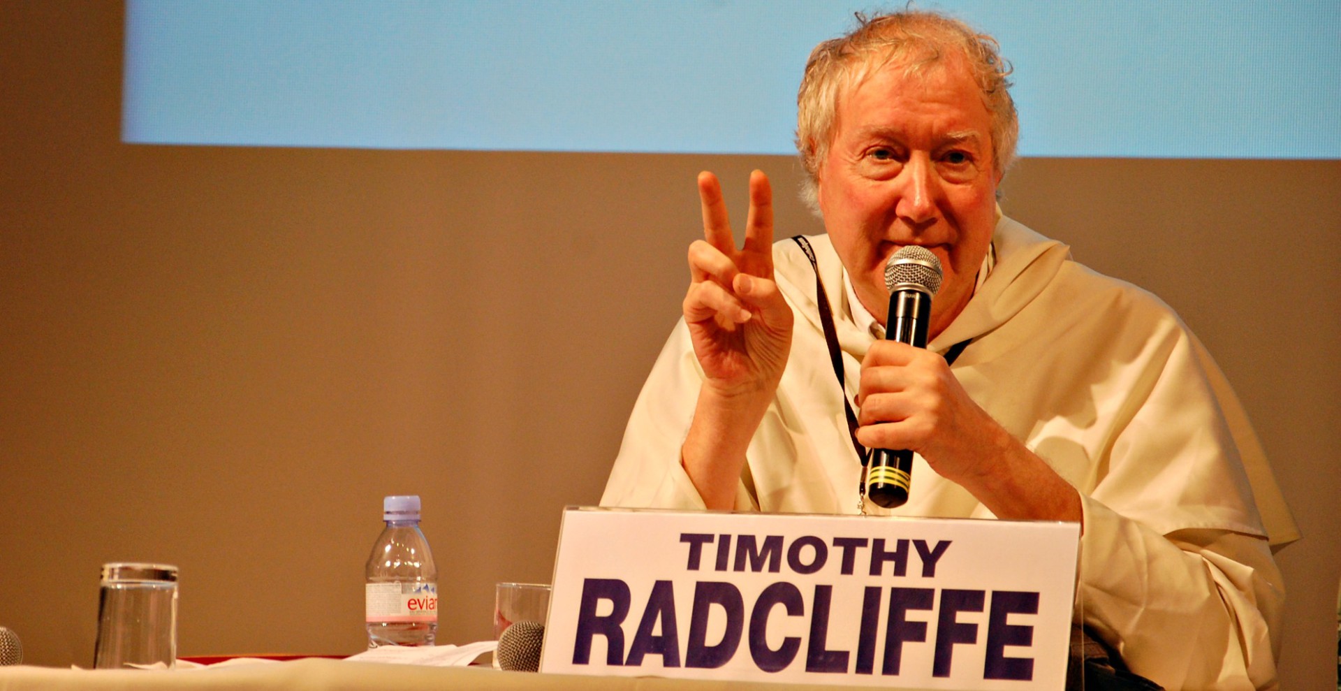 Frère Timothy Radcliffe aux 19e Journées François de Sales, à Annecy (Photo: Jacques Berset) 