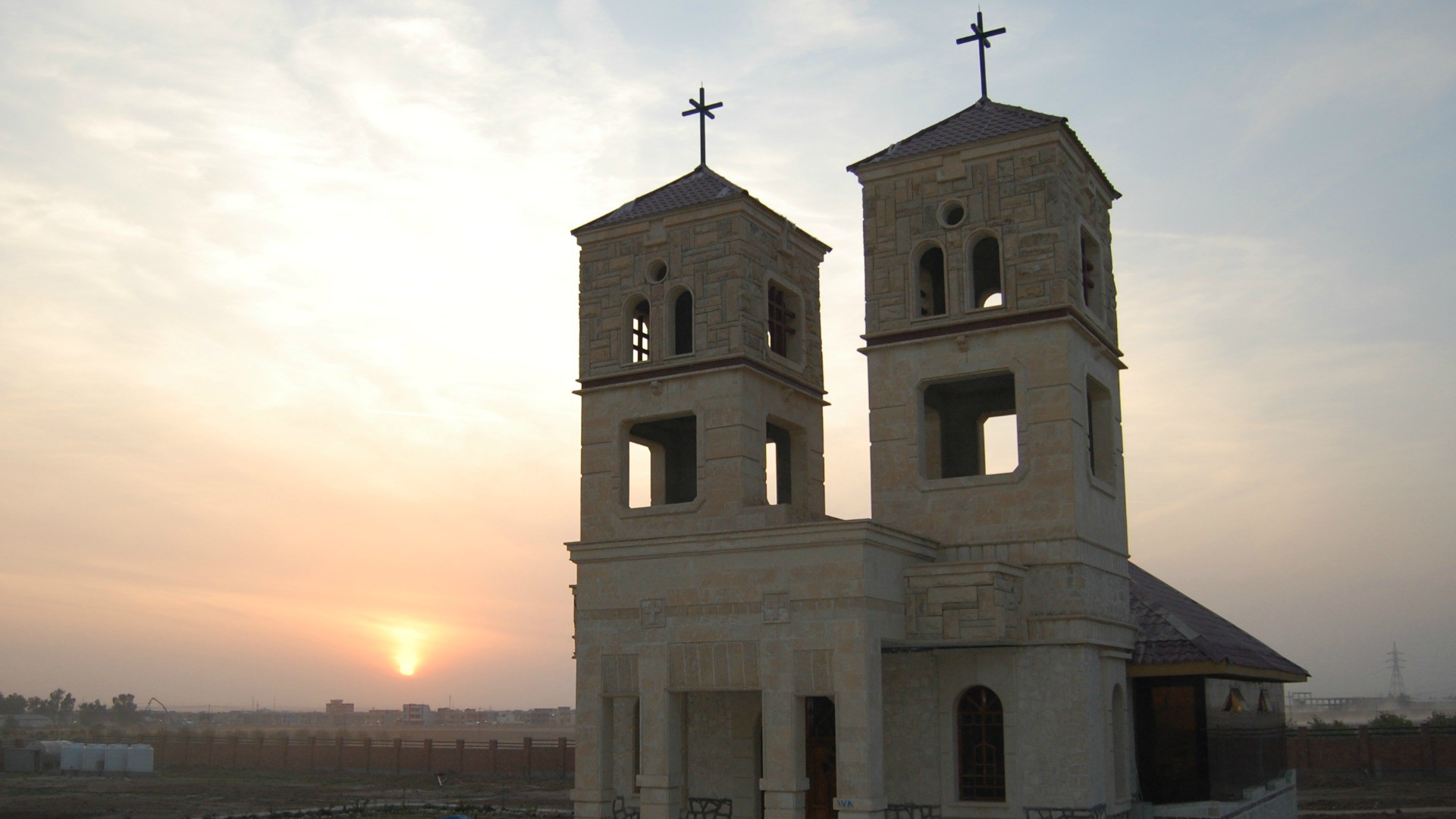 Une église en Irak, telle que celle détruite à Mossoul par l'EI (Photo: Jacques Berset, 2009)