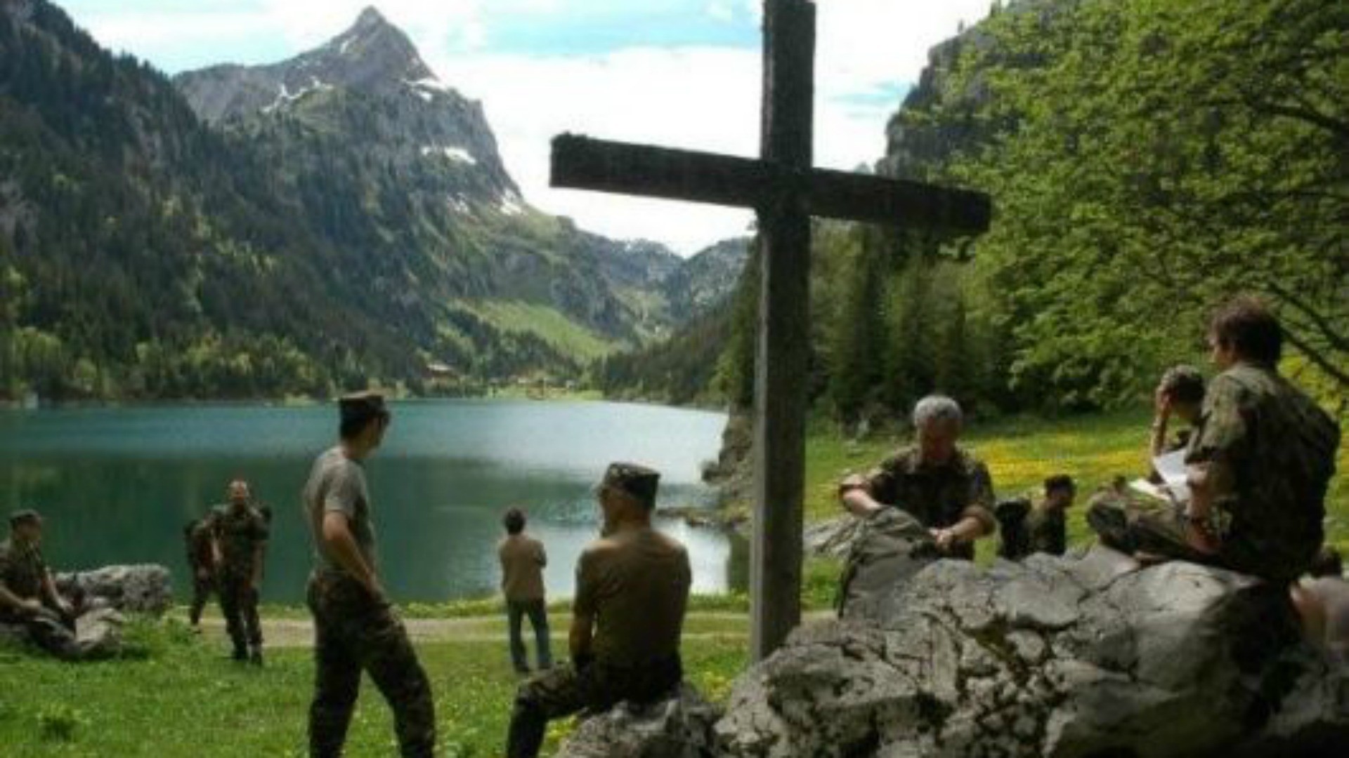 Aumônerie militaire dans l'armée suisse (Image: http://www.vtg.admin.ch)