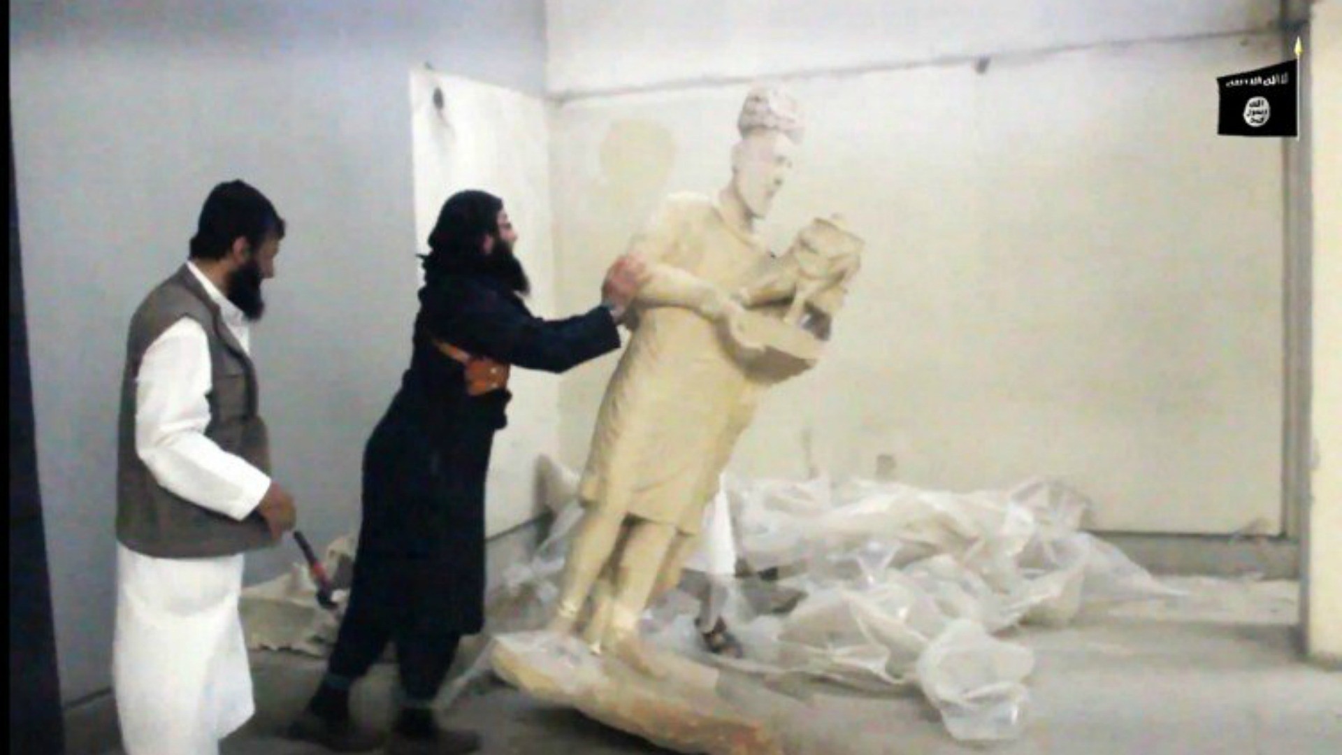 L'Etat islamique détruit des sculptures préislamiques au Musée de Mossoul