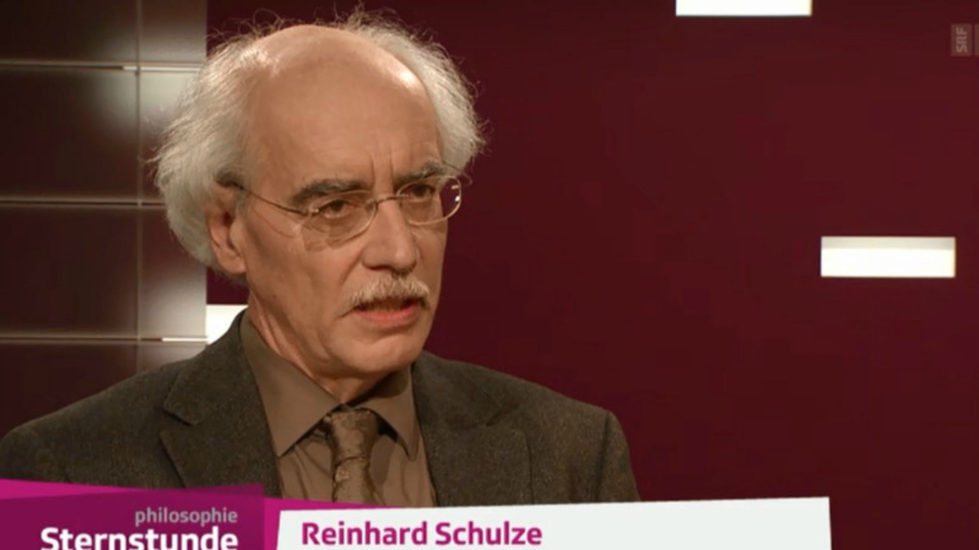 Professeur Reinhard Schulze, spécialiste de l'islam à l'Université de Berne (Image: DRS)