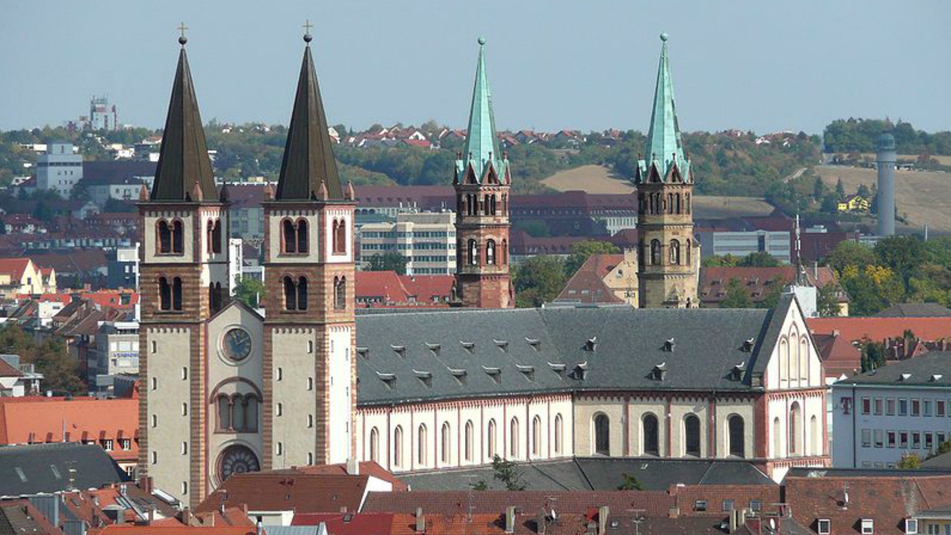 Le Dôme de Würzbourg en Allemagne (Image: Wikipedia / Caricato da Carport / CC BY-SA 3.0)