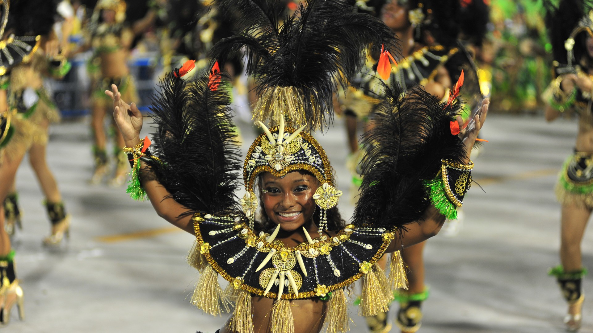 Le carnaval de Rio (photo Flickr Fora do Eixo CC BY-SA 2.0)