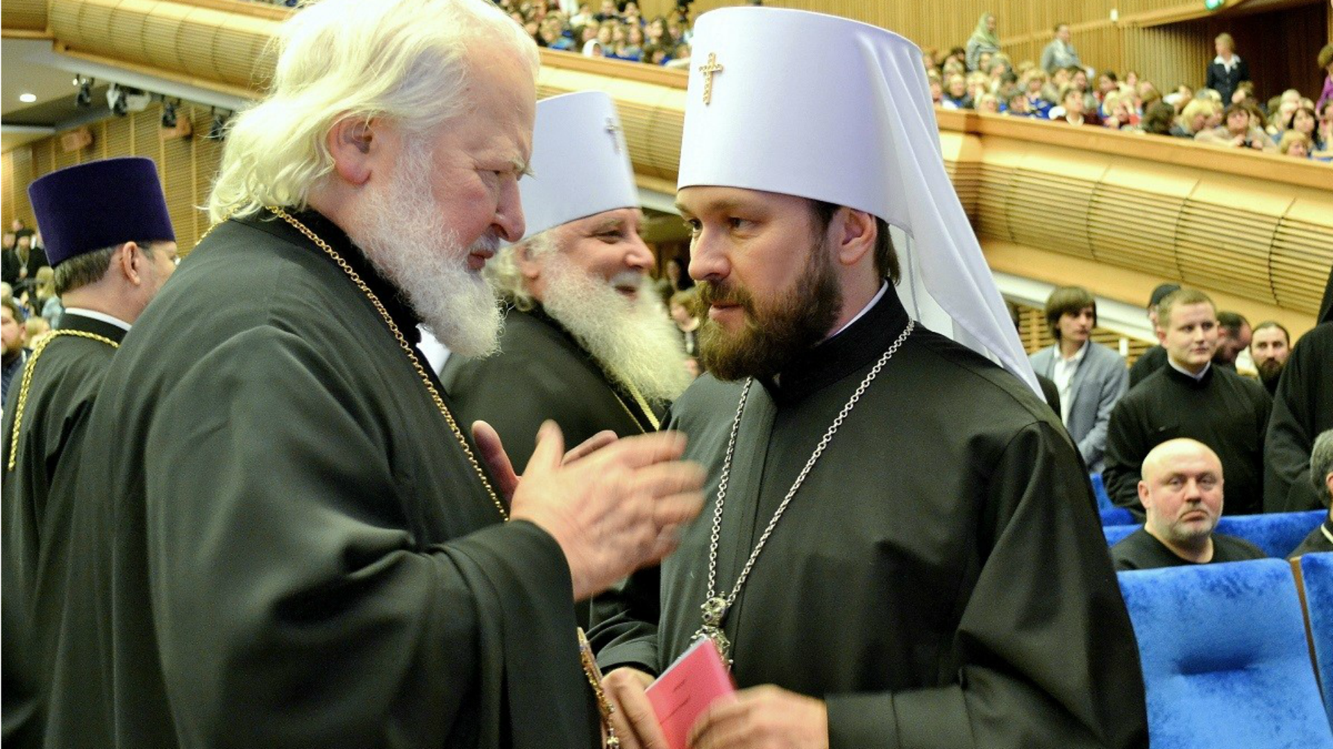 Métropolite Hilarion de Volokolamsk (à droite) (Photo: Patriarcat de Moscou)