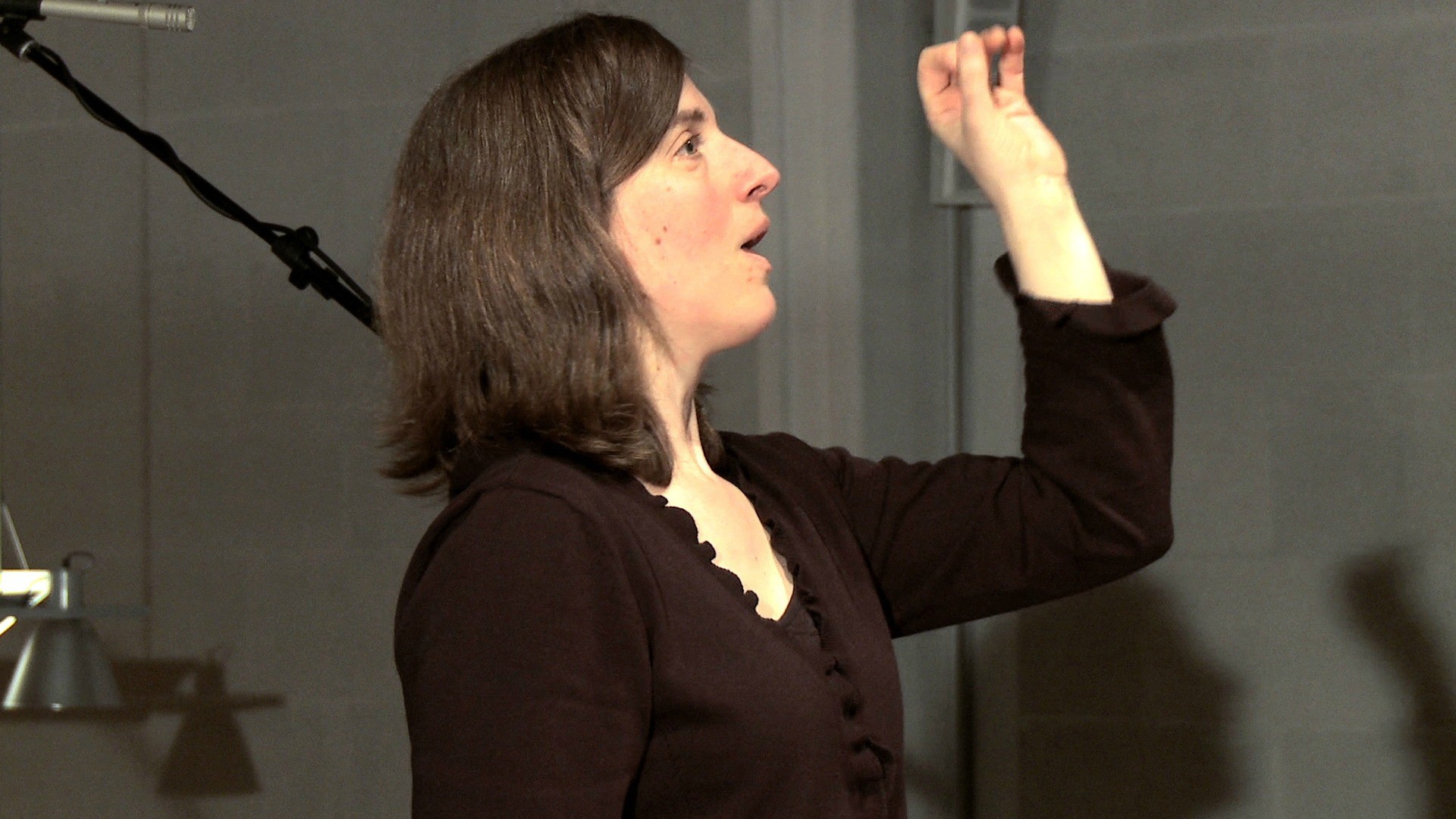 Sandra Rupp Fischer, directrice du chœur Ste Marie à Olten et responsable de l'organisation du festival Cantars 2015 (Image: Kath-info)