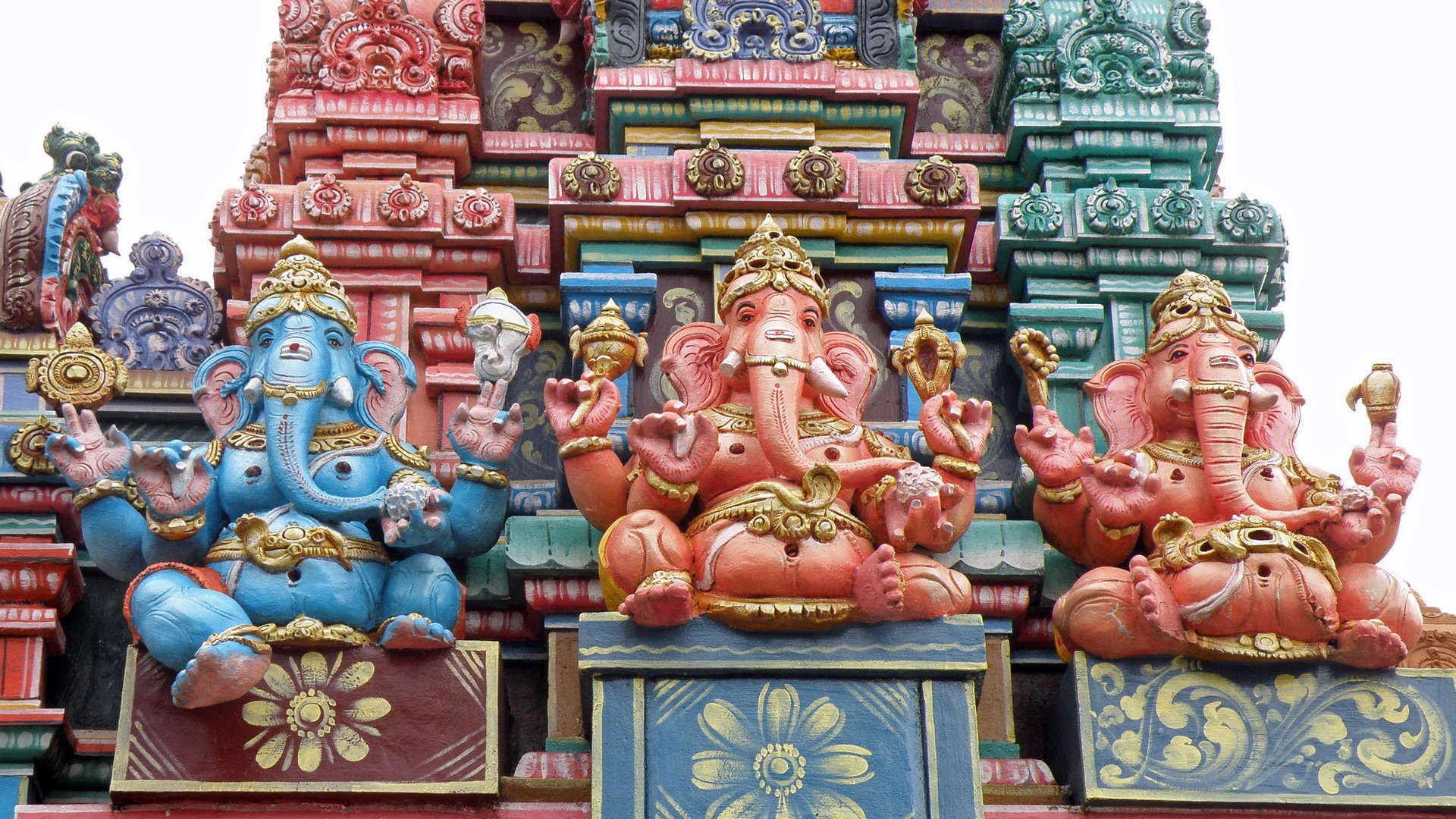 Temple hindou au Sri Lanka (photo wikimedia commons  	BluesyPete CC BY-SA 3.0)
