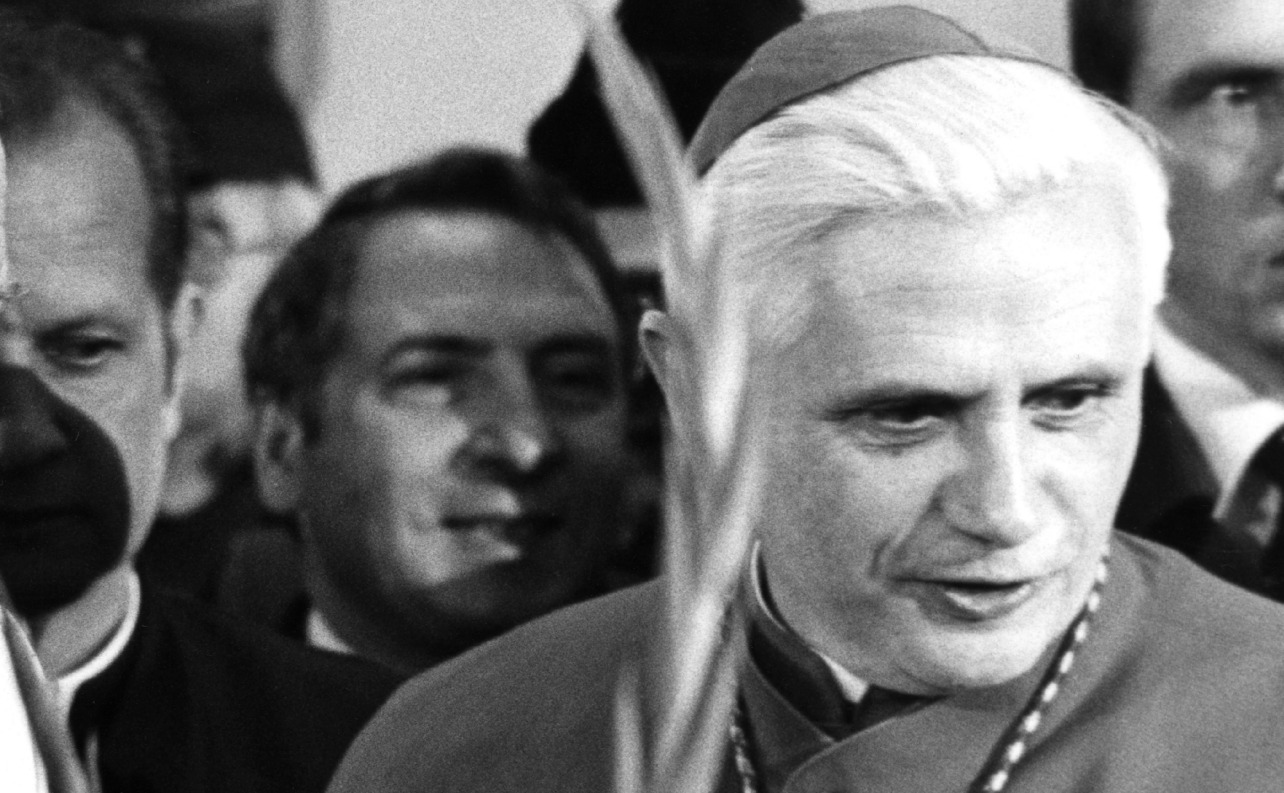 Mgr Joseph Ratzinger, avant qu'il ne soit élu pape sous le nom de Benoît XVI | © Keystone