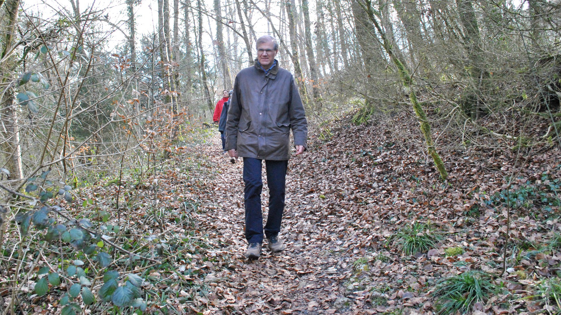 Le pasteur Martin Hoegger se dit soulagé d'être reconnu dans son engagement en faveur du dialogue entre les confessions chrétiennes. (Photo: Raphaël Zbinden)