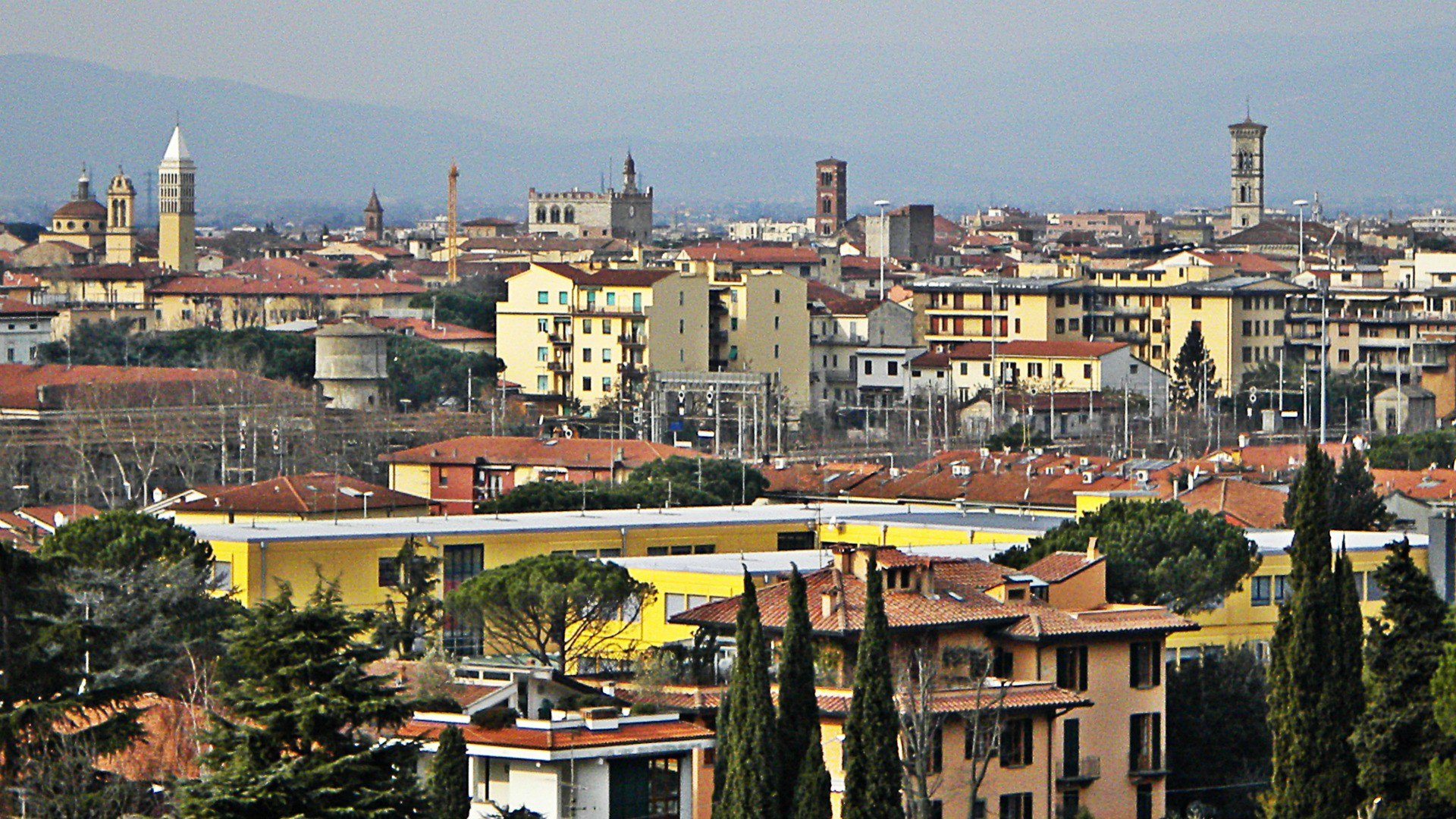 La ville industrielle de Prato en Toscane (Image: Wikipedia / Massimilianogalardi / CC BY-SA 3.0)