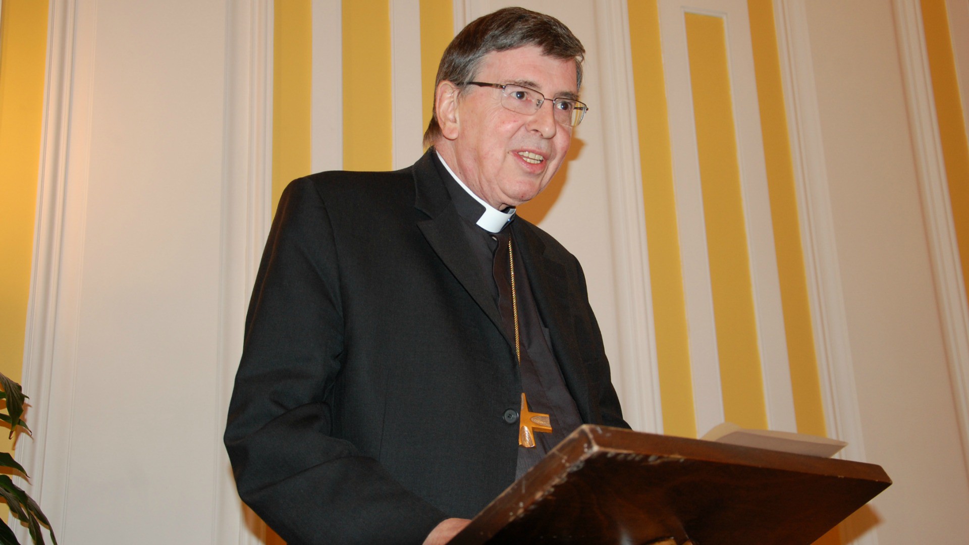 Le cardinal Kurt Koch était présent à Taizé pour commémorer la mort de Frère Roger (Photo:  Jacques Berset) 