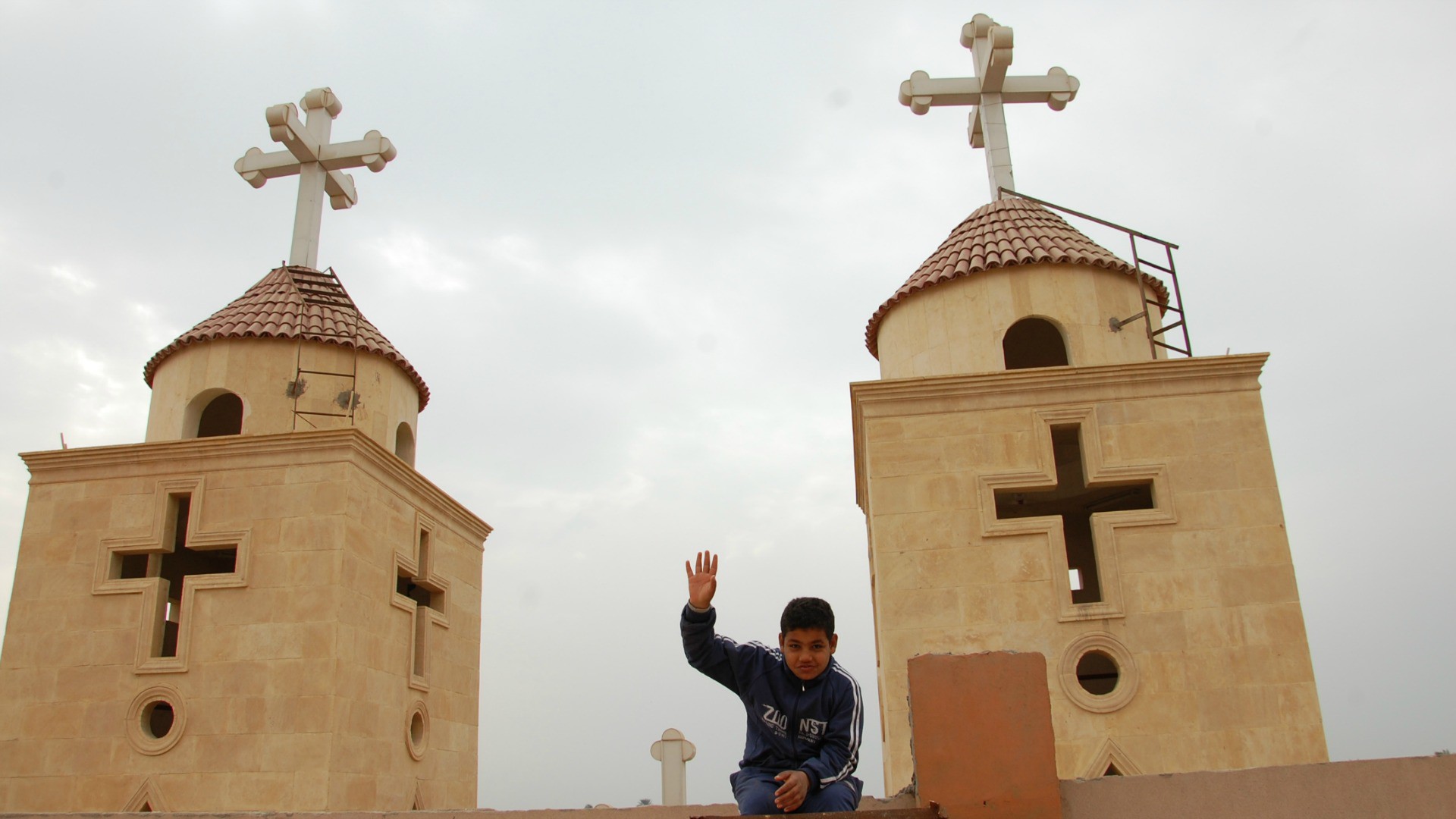 Une église copte catholique en Haute-Egypte (Photo: Jacques Berset)