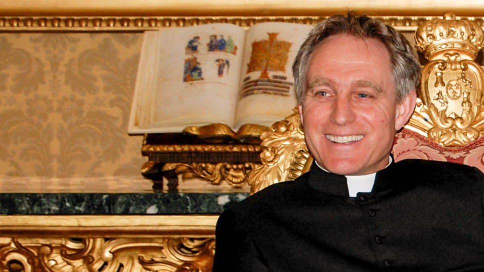 Mgr Georg Gänswein, préfet de la Maison pontificale  | © Jacques Berset 