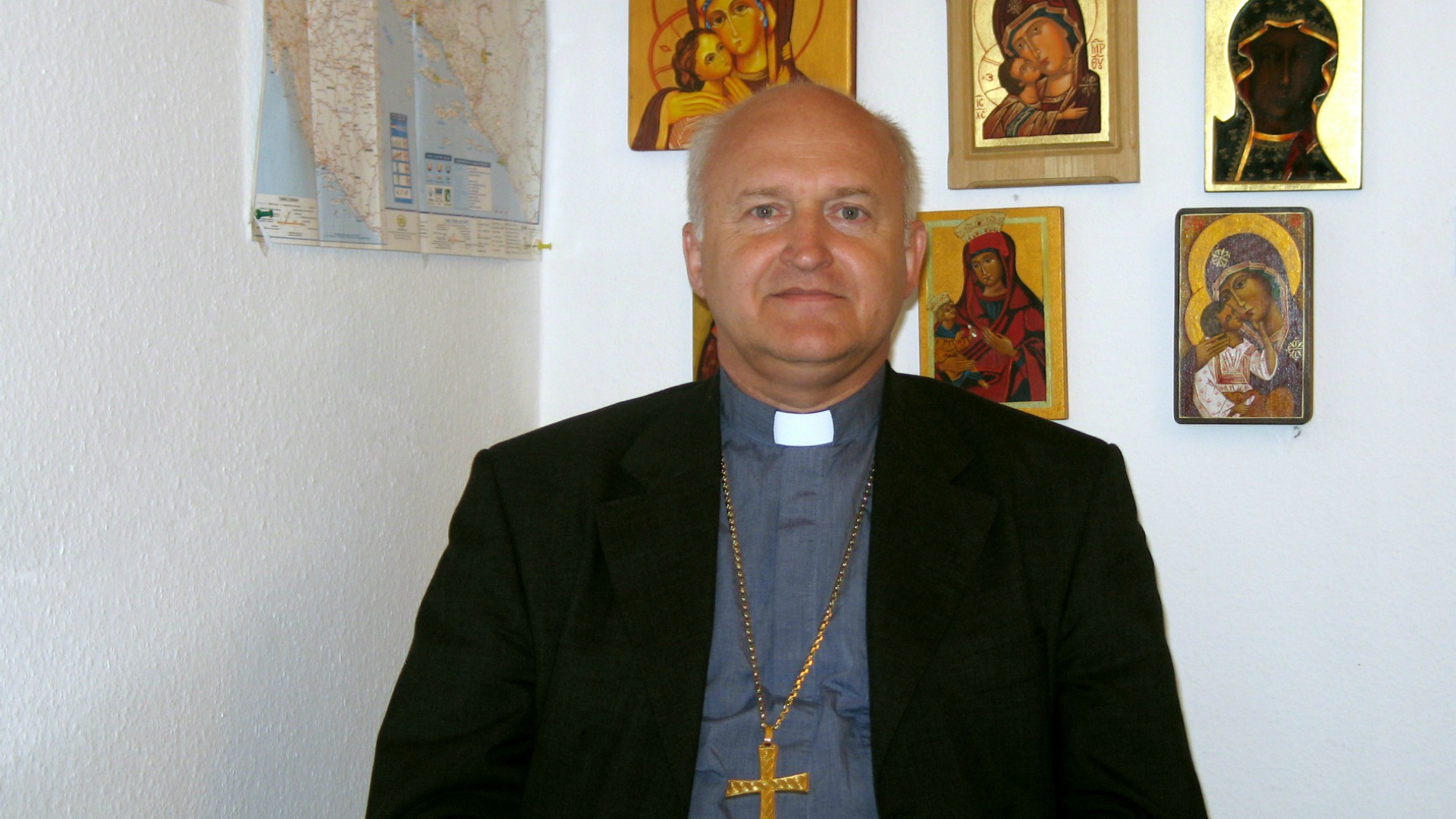 Mgr Ladislav Nemet, évêque catholique de Zrenjanin, en Voïvodine (Photo: AED) 