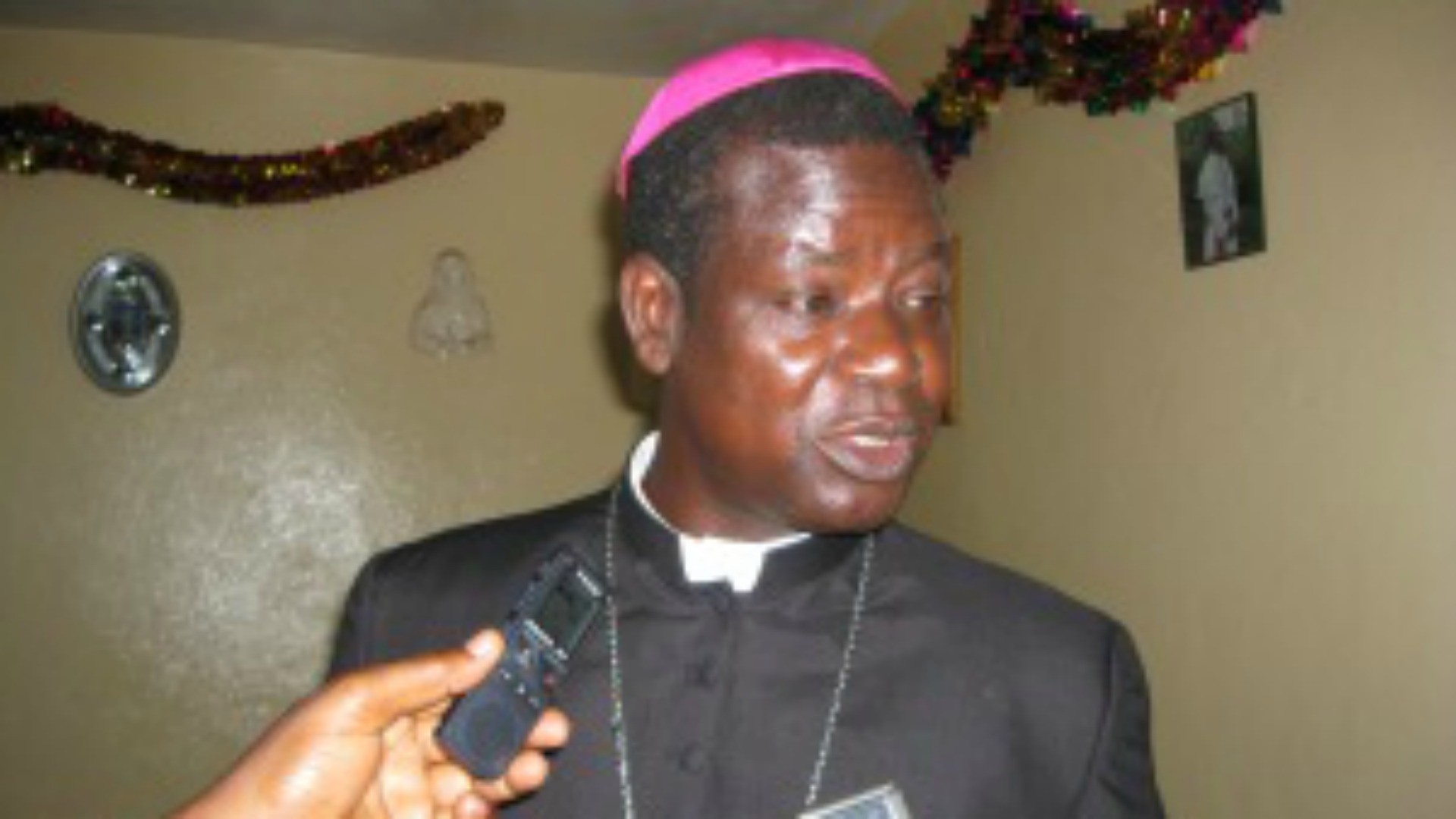 Cameroun Mgr Samuel Kléda, archevêque de Douala. | © www.leffortcamerounais.com)