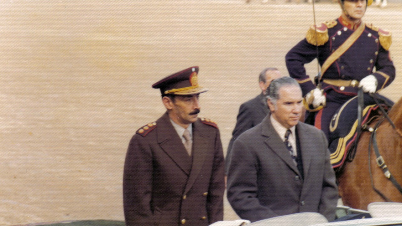 Jorge Rafael Videla (g.) a été un des maîtres-d'oeuvre de la dictature argentine (Photo:DR)