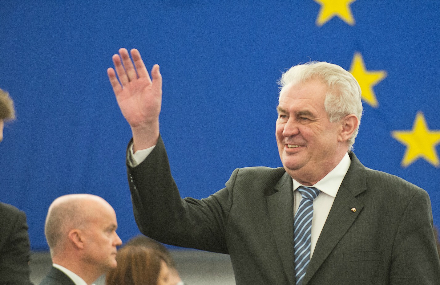 Le président tchèque Milos Zeman (Photo:European Parliament/Flickr/CC BY-NC-ND 2.0)