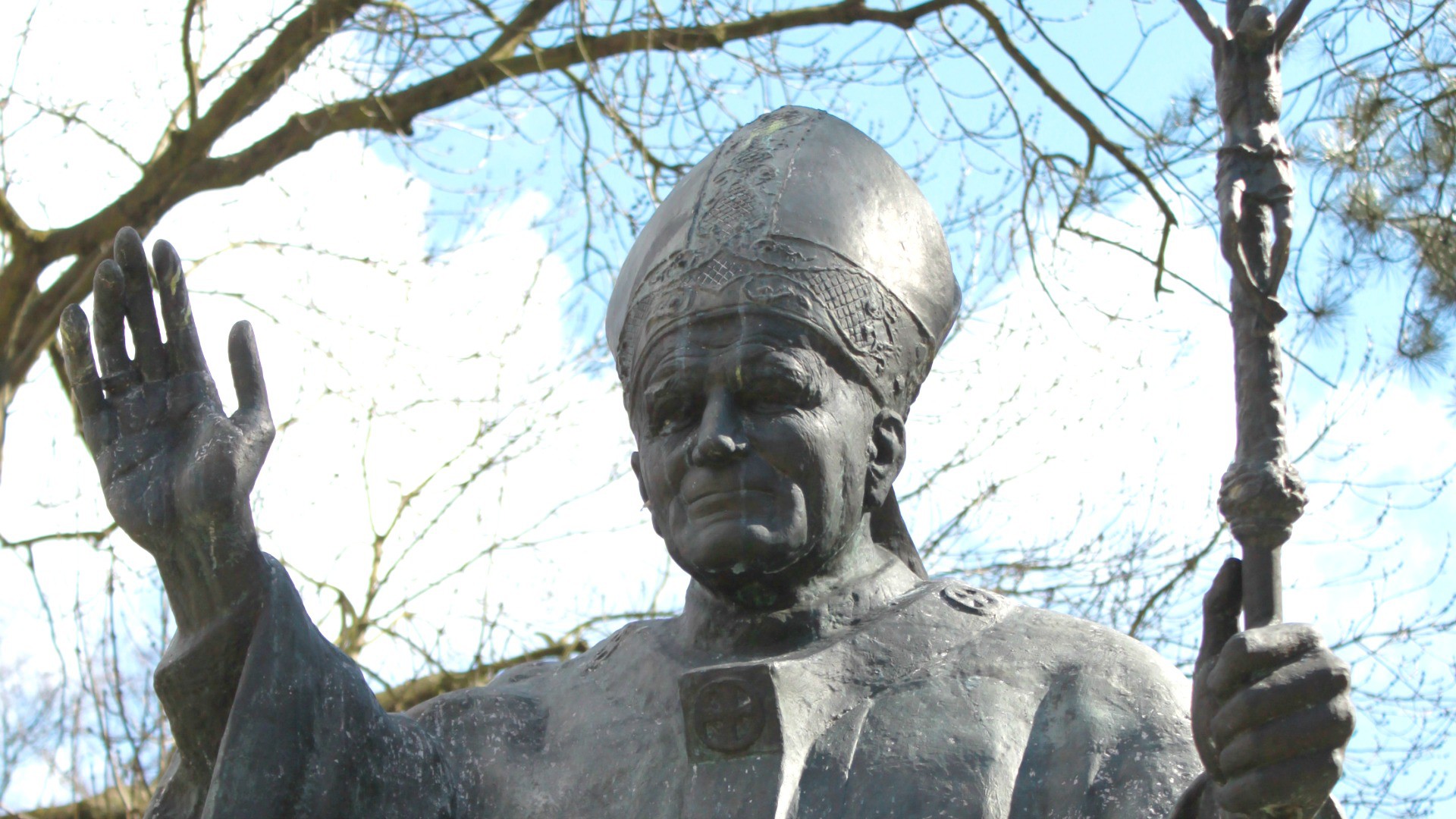 Jean Paul II reste une figure vivante et qui inspire la jeunesse polonaise. (Photo: B. Litzler)