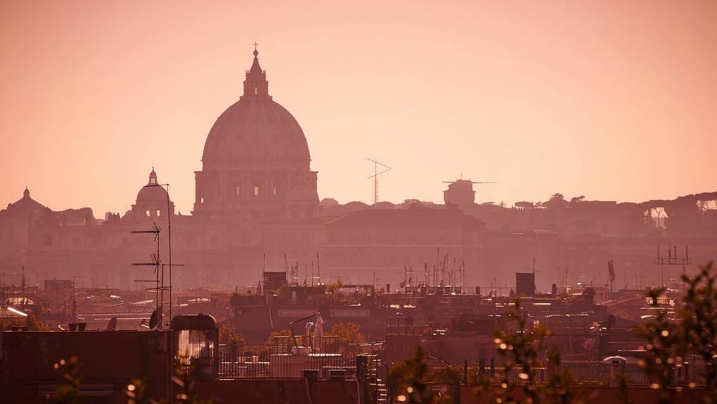 Le pape a déjeuné, le 2 avril 2015, avec des prêtres du diocèse de Rome (Photo:Moyan Brenn/Flickr/CC BY 2.0)