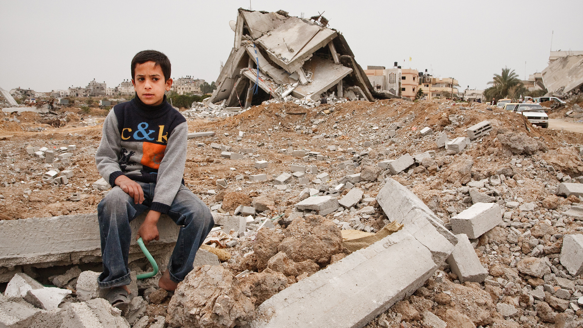 Gaza Plusieurs mois après les bombardements de l'été 2014  Photo: flickr/andreasl/CC BY-NC 2.0 