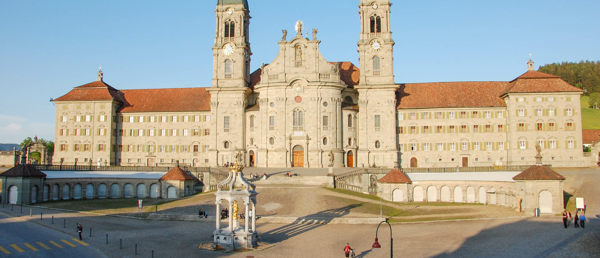 L'abbaye bénédictine d'Einsiedeln | © Jacques Berset 