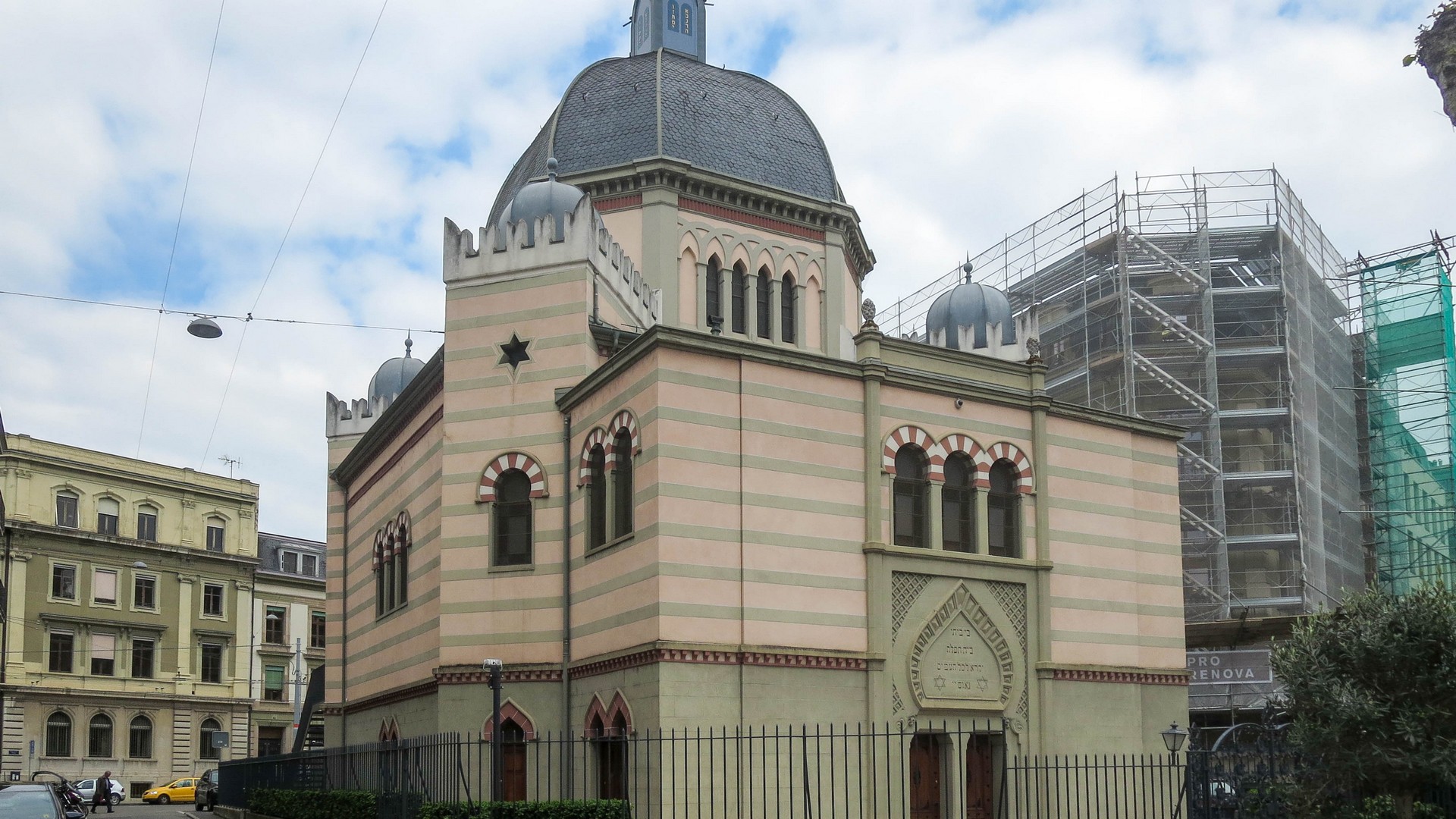 La synagogue de Genève (photo Pricilia Chacon)