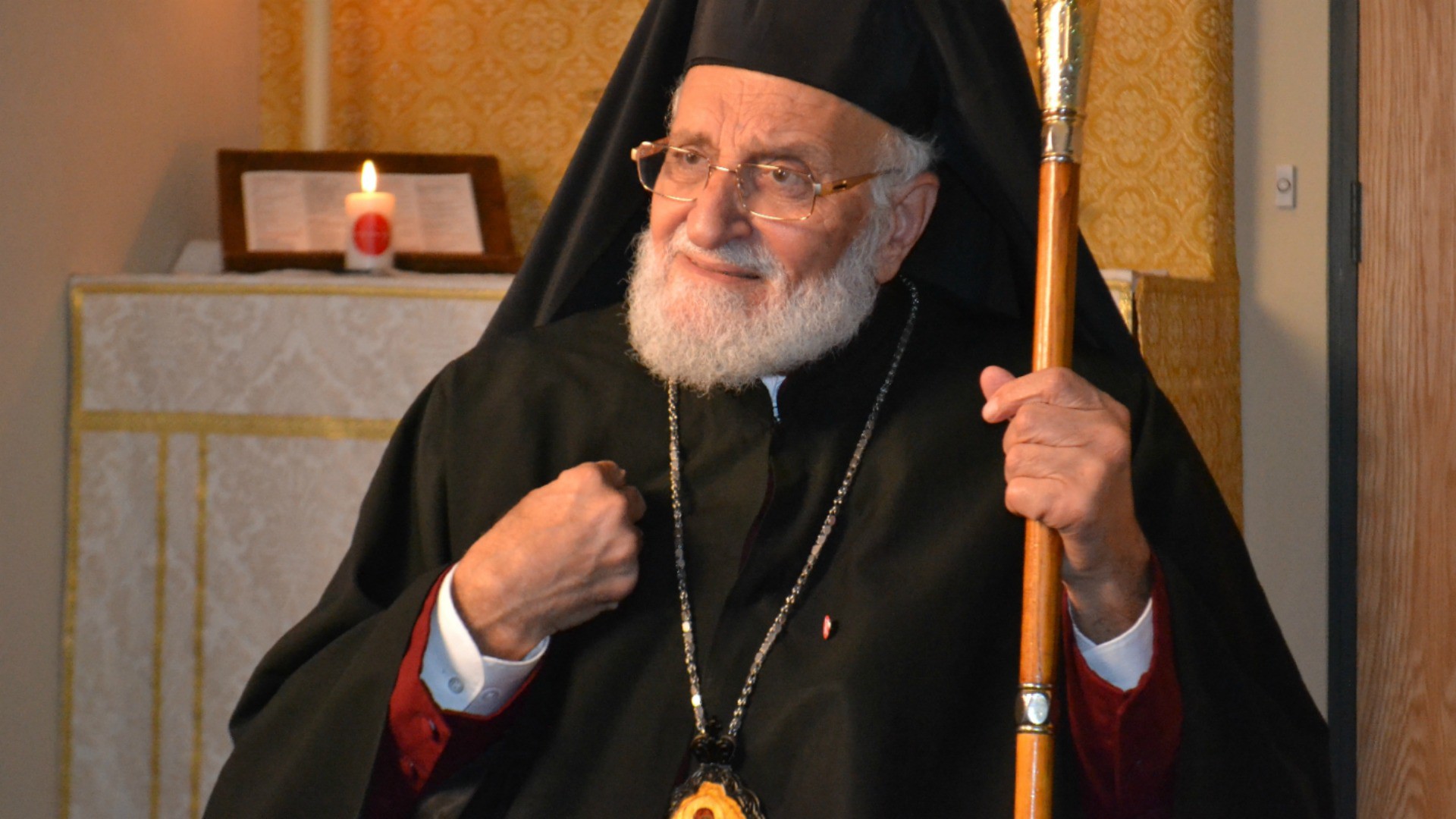 Syrie Le patriarche grec-catholique Grégoire III d’Antioche (Photo: AED)