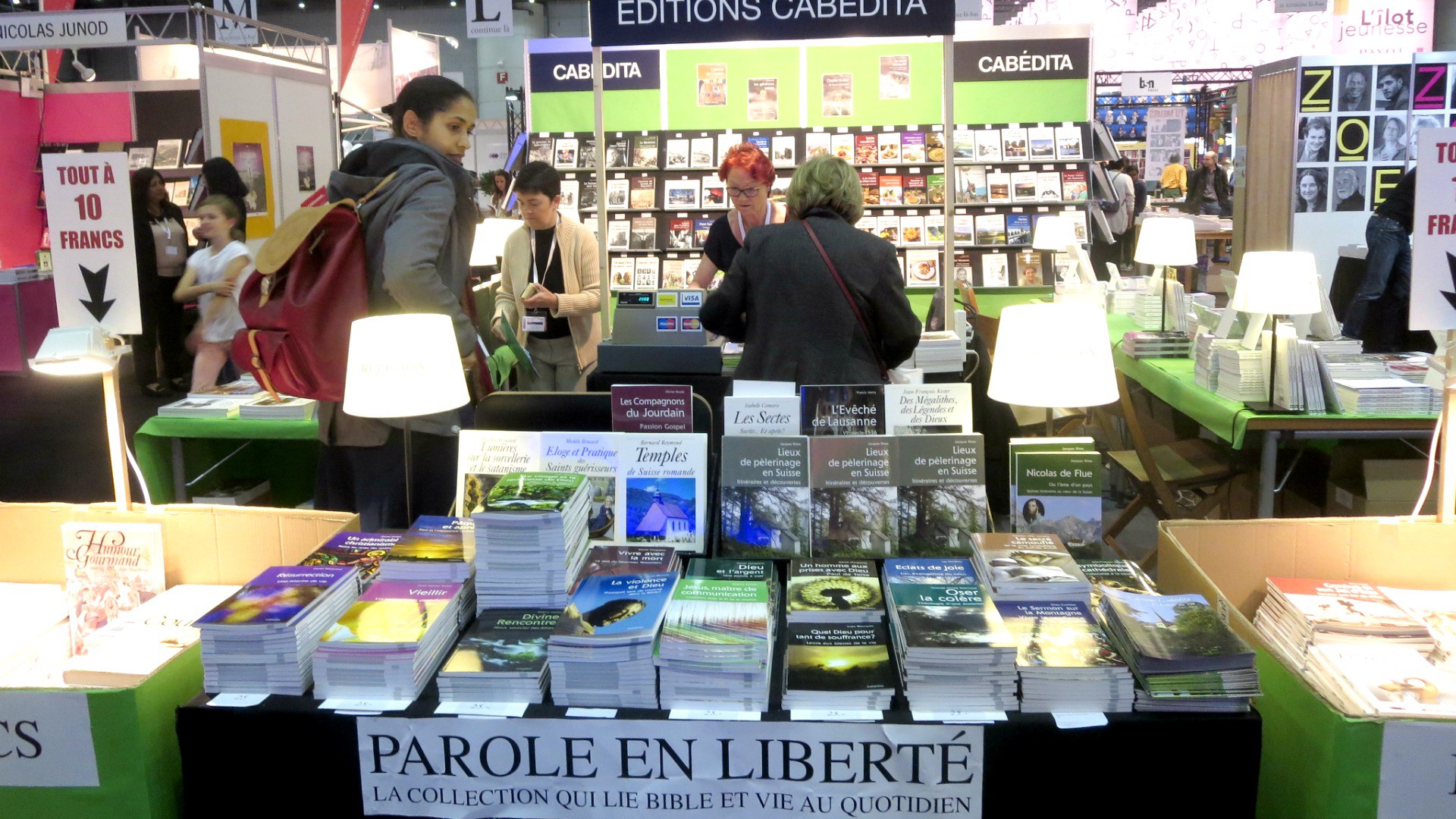La spiritualité au Salon du Livre de Genève (Photo: Priscilia Chacón)