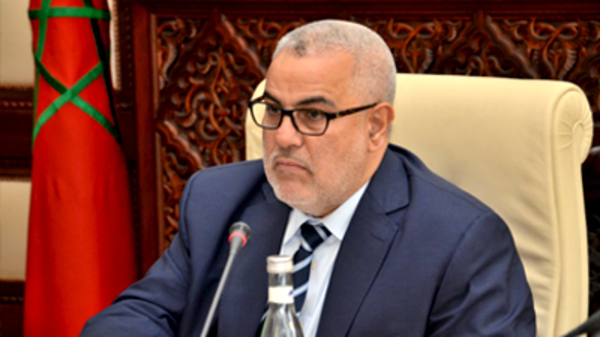 L'islamiste  Abdelilah Benkirane, chef du gouvernement marocain (Photo: 