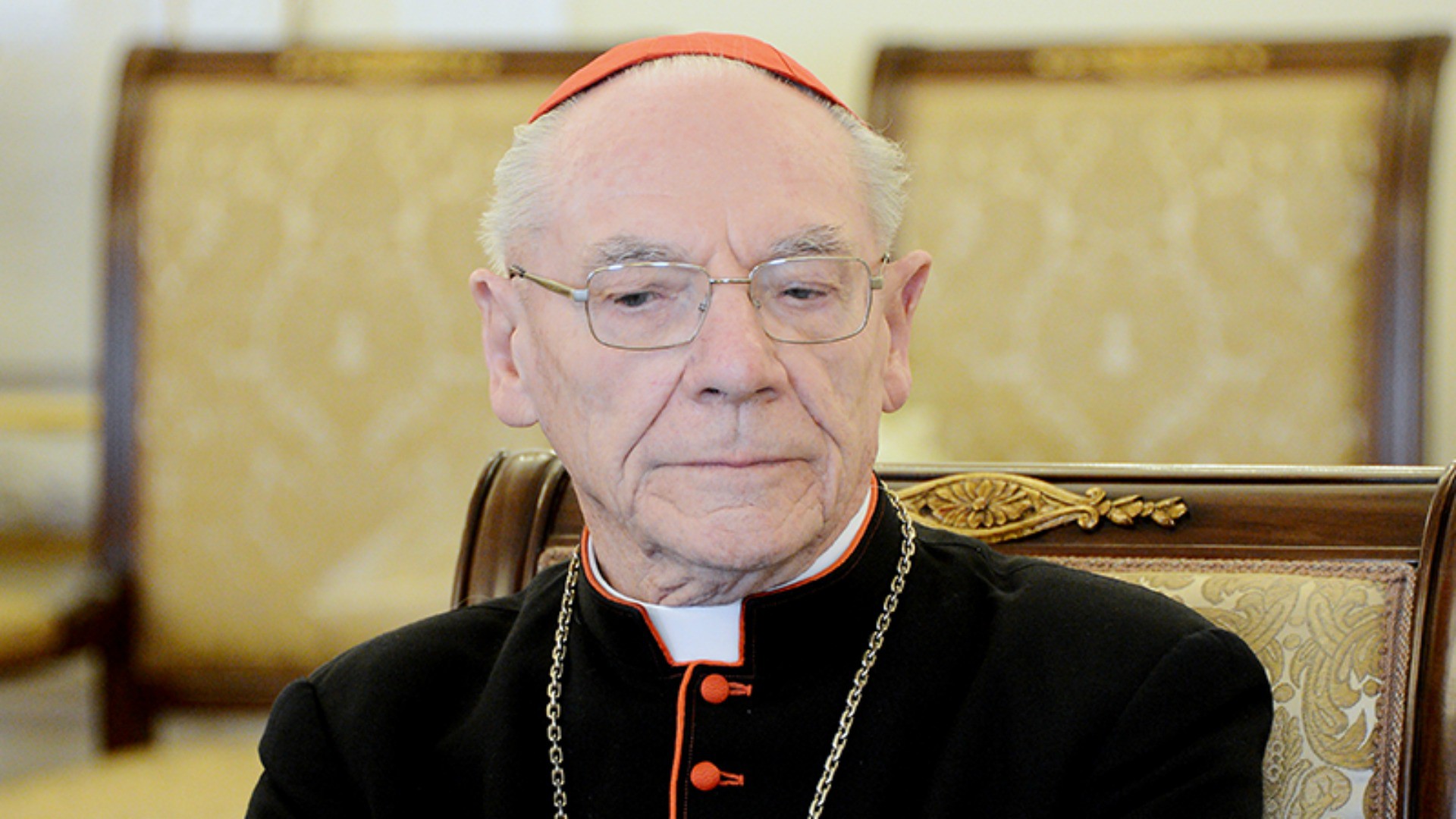 Le cardinal Paul Poupard, président émérite du Conseil pontifical de la culture (Photo: www.mospat.ru)