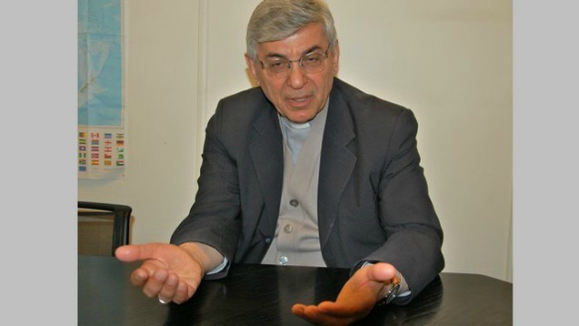 Mgr Ramzi Garmou, archevêque chaldéen de Téhéran (Photo:  Jacques Berset)