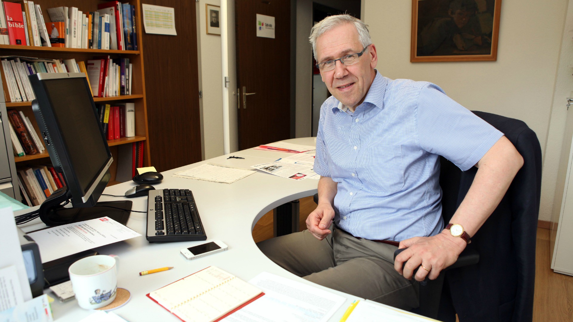 Bernard Litzler, directeur de Cath-Info  (Photo: Bernard Hallet)