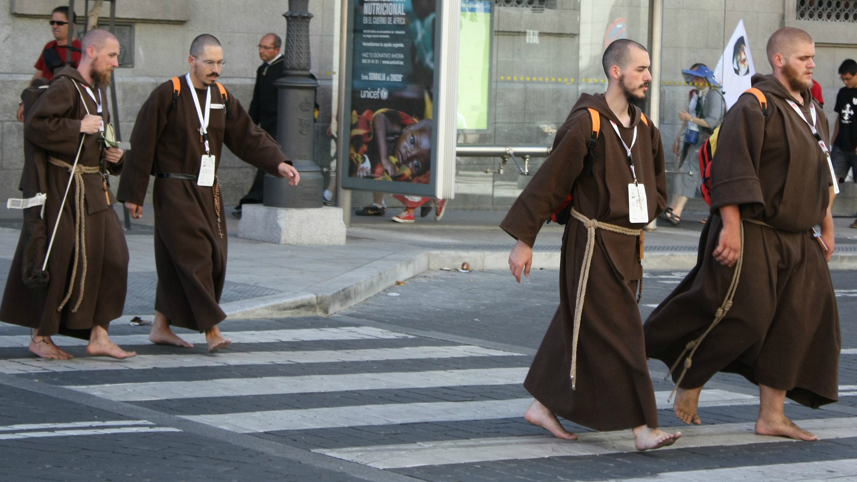 Religieux franciscains (Photo: Lawrence OP/Flickr/CC BY-NC-ND 2.0)