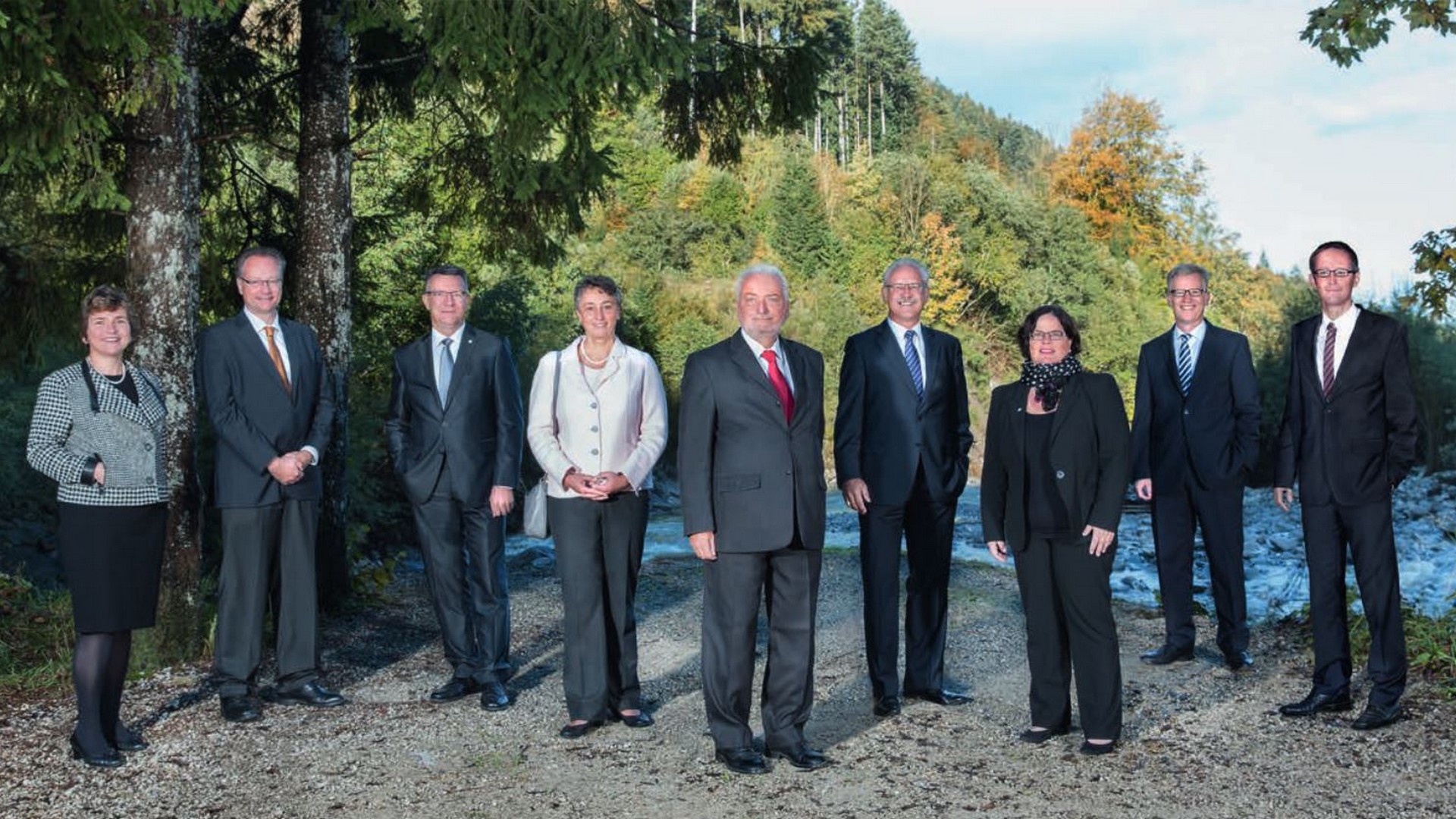 Le Conseil d'Etat fribourgeois en 2015 (photo Etat de Fribourg) 
