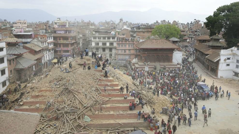Le séisme a fait d'énormes dégâts au Népal (Photo:Domenico/Flickr/CC BY-ND 2.0)