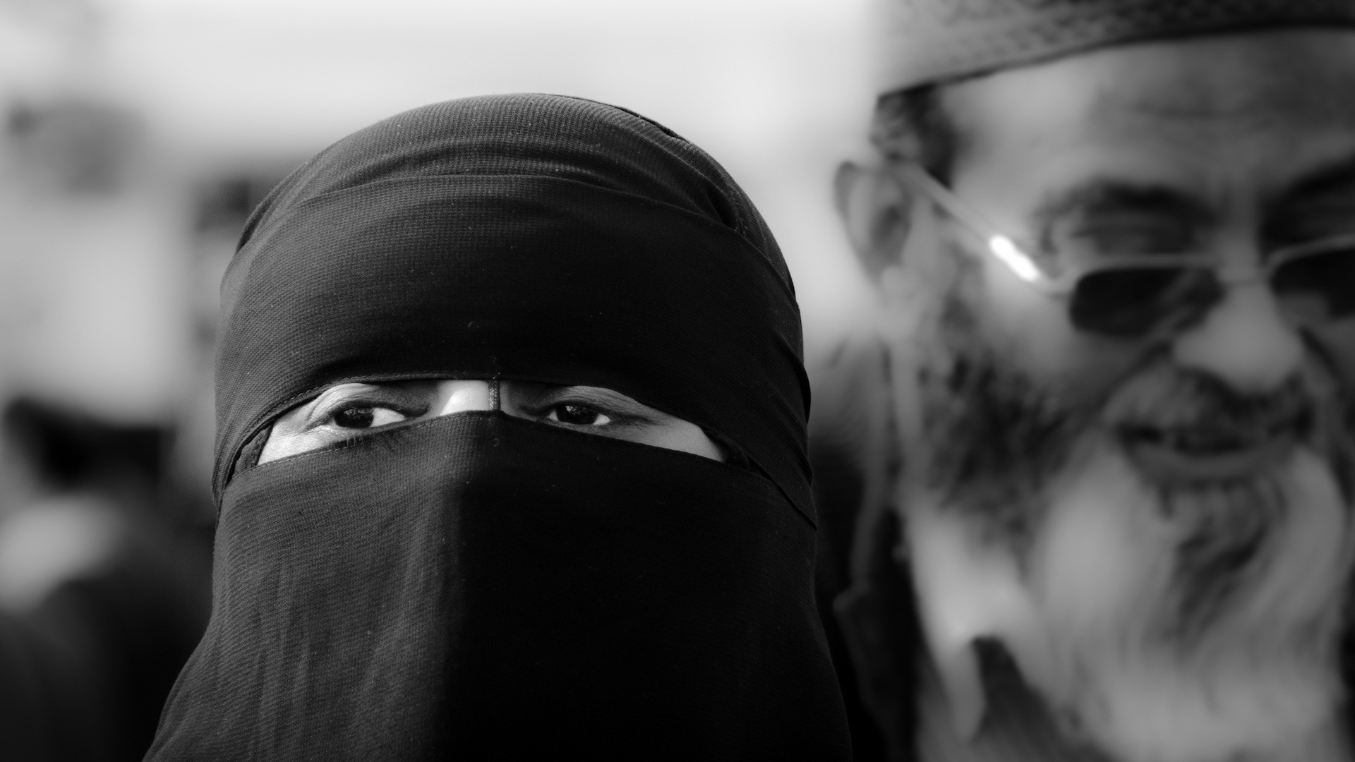 Le niqab ne laisse entrevoir que les yeux de la femme (Photo:Neil Moralee/Flickr/CC BY-NC-ND 2.0)
