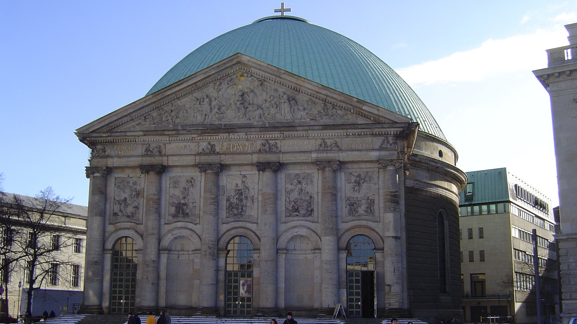 La cathédrale Ste Edwige de Berlin (photo Flickr CC BY-SA 2.0)