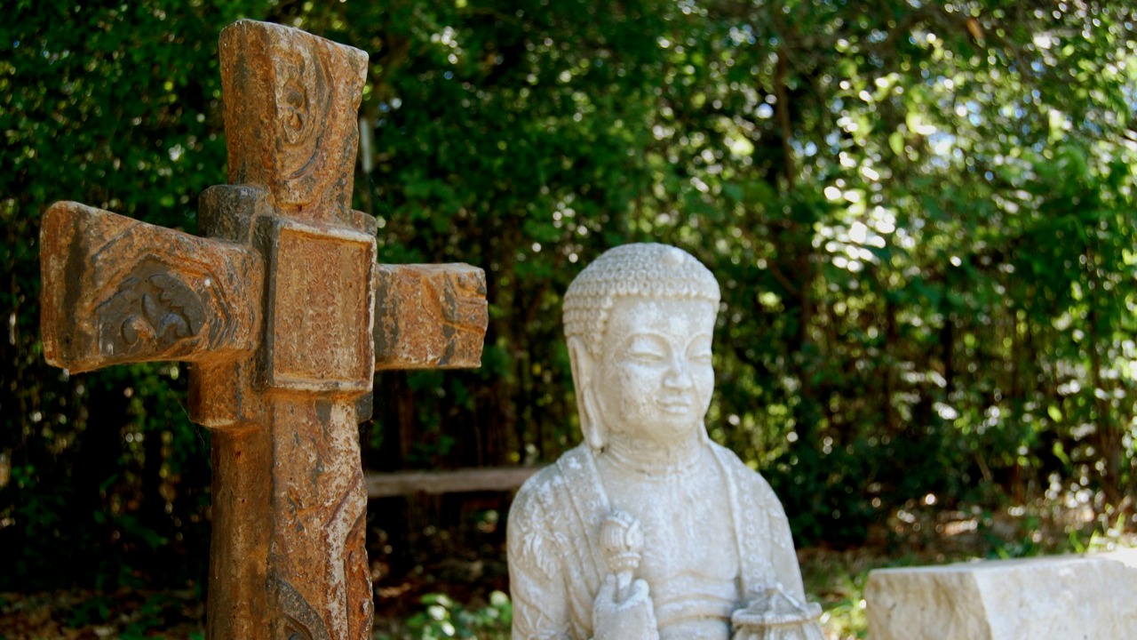 Quand le christianisme rencontre le bouddhisme (Photo: Delwin Steven Campbell/Flickr/CC BY 2.0)