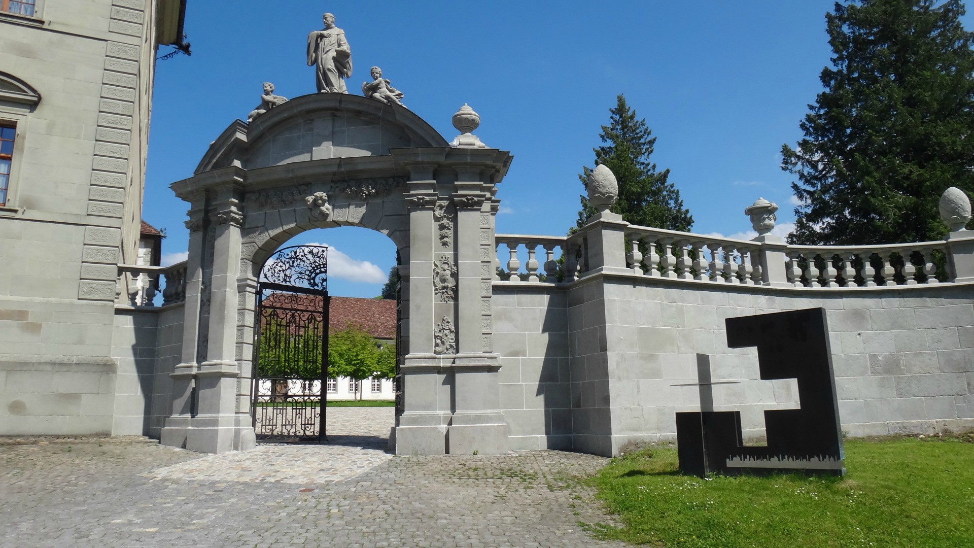 L'abbaye d'Einsiedeln où s'est tenue l'assemblée de la CES du 1er au 3 juin (photo: CES) 