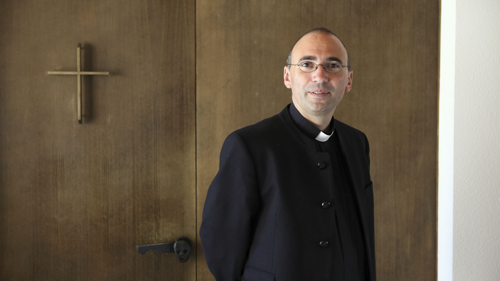 L'abbé Nicolas Glasson, vicaire épiscopal pour la culture de l'appel | © Bernard Hallet