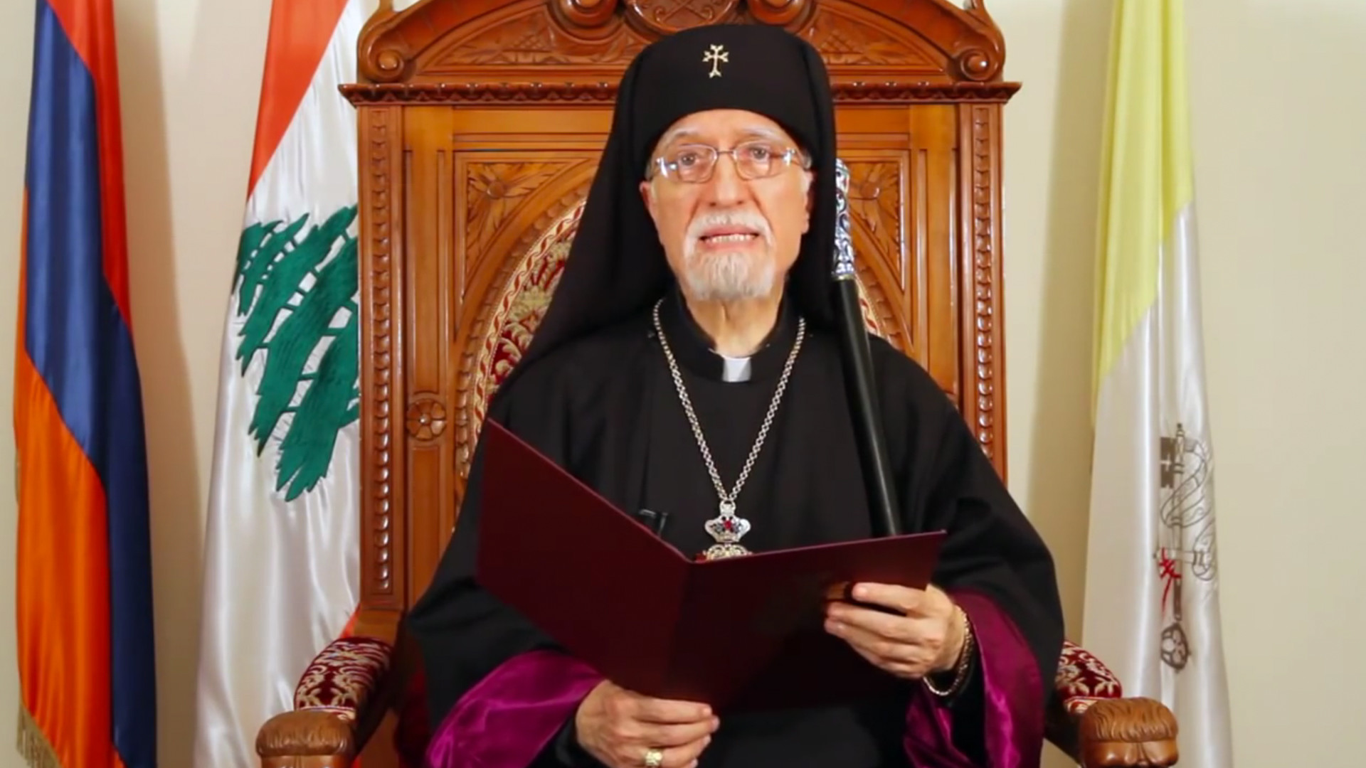Le patriarche arménien Nerses Bedros XIX (Photo: Youtube)