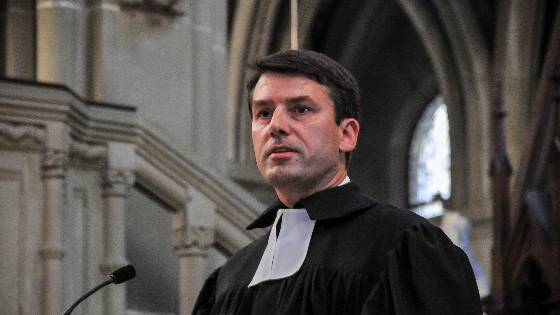 Le pasteur Gottfried Locher, président de l'Eglise évangélique réformée de Suisse (EERS) | © Maurice Page