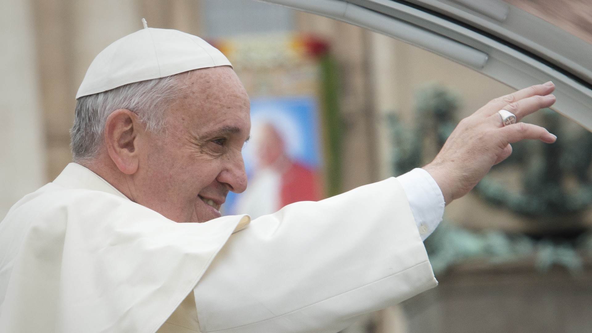 Le pape François (photo Flickr JEFFREY BRUNO/ALETEIA CC BY-SA 2.0)