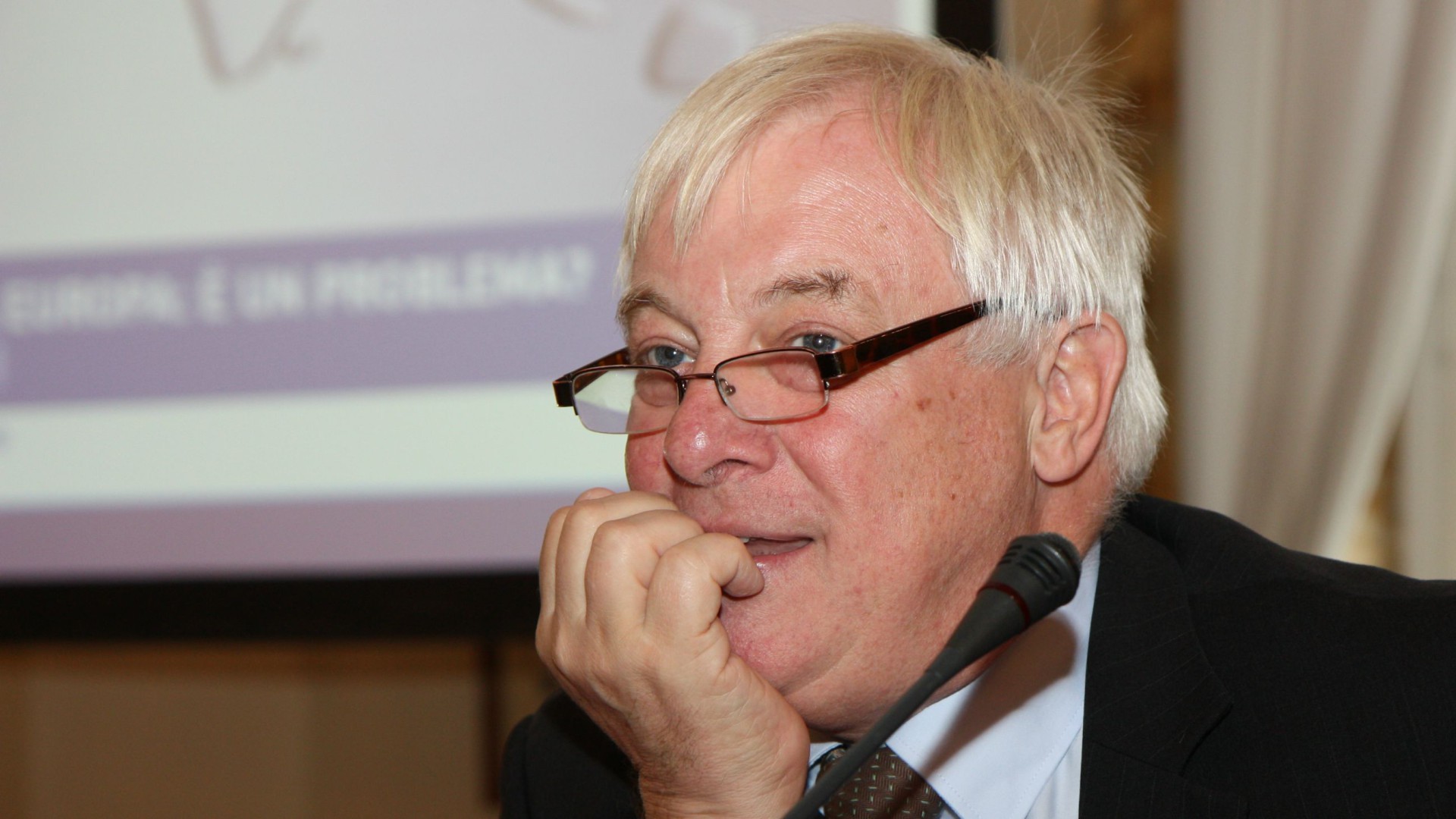 Le politicien catholique britannique Chris Patten (Photo: UK in Italy/Flickr/CC BY-ND 2.0)