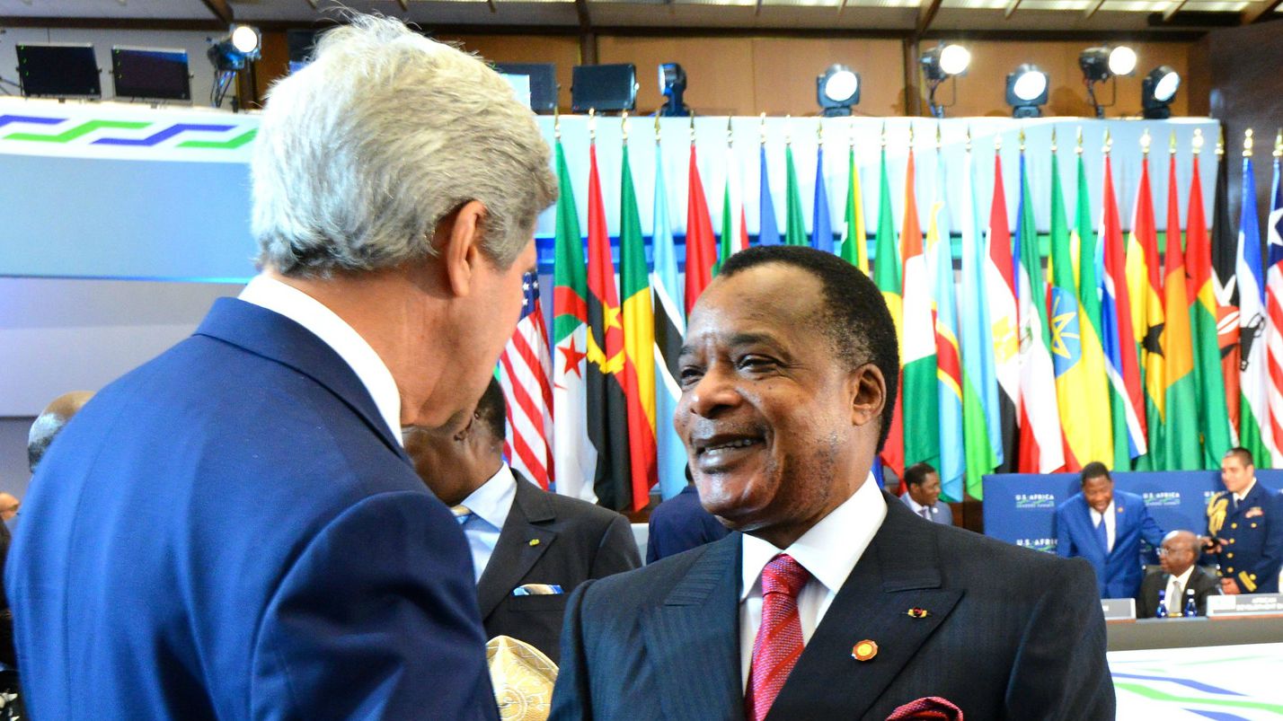 Denis Sassou N'Guesso, président de la République du Congo, a présidé l'inauguration du siège de l'ACERAC (Photo:US State Department)